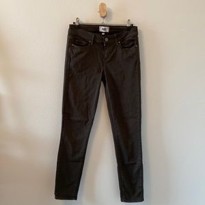 Paige Verdugo Ankle Pant 26 Dark Moss